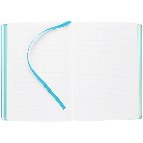Ежедневник New Factor, недатированный, бирюзовый фото 6 Ежедневник New Factor, недатированный, бирюзовый фото 6