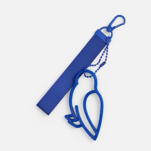 Подвеска «Сова», 3D-печать, синяя фото 6