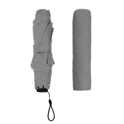 Зонт складной Luft Trek, серый фото 6 Зонт складной Luft Trek, серый фото 6