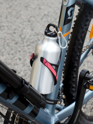 Бутылка для спорта Re-Source, серебристая фото 4 Бутылка для спорта Re-Source, серебристая фото 4