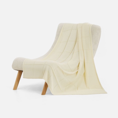 Плед Chainfield, белый (молочный) фото 2