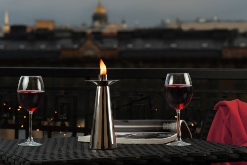 Масляная лампа Tiki, серебристая фото 6