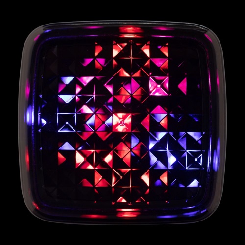 Беспроводная колонка с подсветкой citySound, черная фото 13