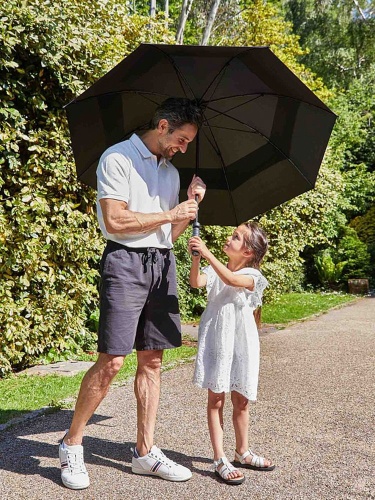 Зонт-трость Stormshield, черный фото 4 Зонт-трость Stormshield, черный фото 4