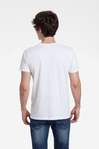 Футболка «Через одно место», белая фото 4