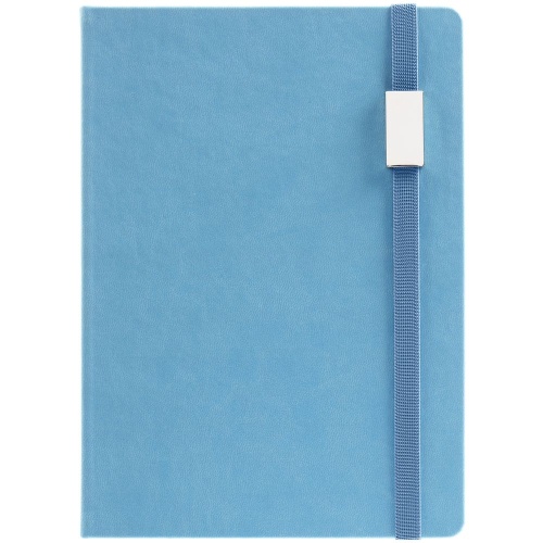 Ежедневник New Factor Metal, голубой фото 3 Ежедневник New Factor Metal, голубой фото 3