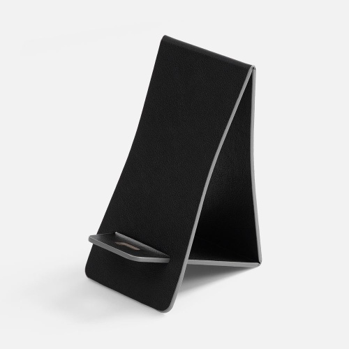 Подставка для телефона Petrus, черная Подставка для телефона Petrus, черная