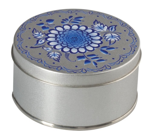 Коробка круглая, малая, серебристая фото 3 Коробка круглая, малая, серебристая фото 3