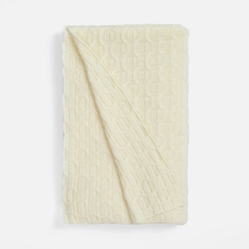 Плед Braidera, белый (молочный) Плед Braidera, белый (молочный)