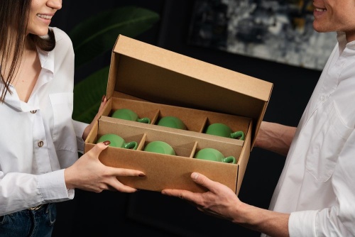 Набор из 6 кружек Promo, зеленый фото 7 Набор из 6 кружек Promo, зеленый фото 7