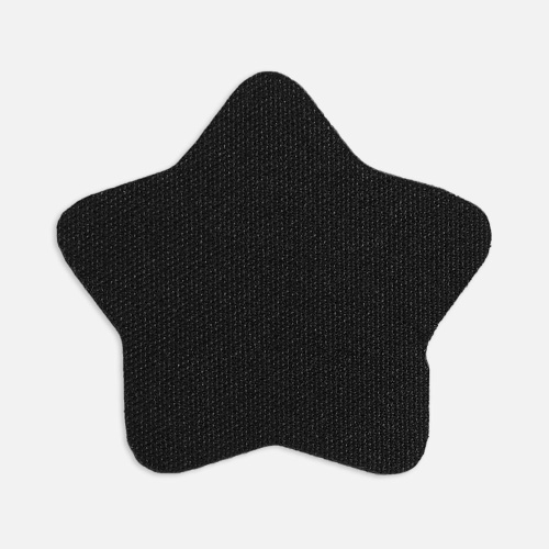 Наклейка тканевая Lunga Bial, M, черная Наклейка тканевая Lunga Bial, M, черная