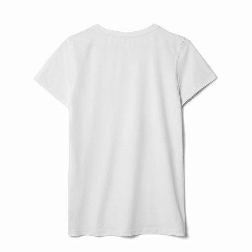 Футболка женская T-bolka Stretch Lady, белая фото 3