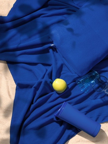 Дорожный плед Pathway, ярко-синий фото 9 Дорожный плед Pathway, ярко-синий фото 9