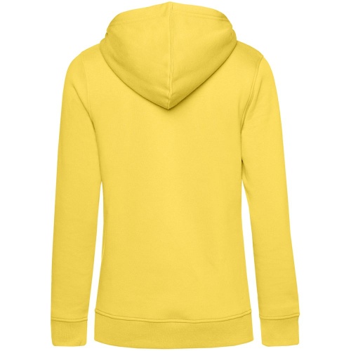 Толстовка с капюшоном женская BNC Inspire (Organic), желтая фото 3 Толстовка с капюшоном женская BNC Inspire (Organic), желтая фото 3