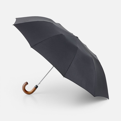 Зонт складной Magnum Auto, черный фото 2