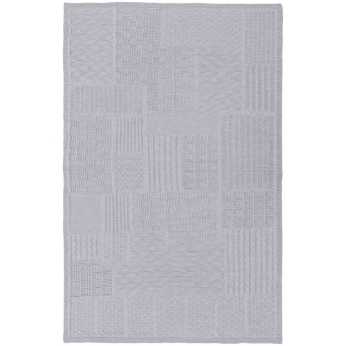 Плед Snippet, светло-серый меланж фото 4