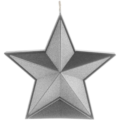 Свеча High Five, серебристая Свеча High Five, серебристая