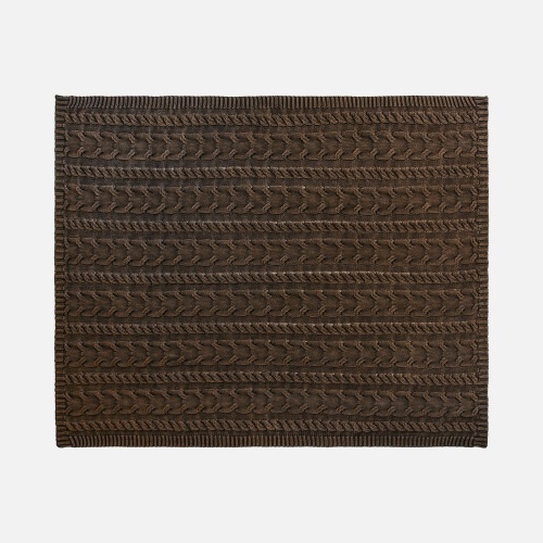 Плед Hygge, коричневый фото 2