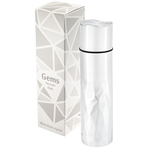 Термос Gems White Rock Сrystal, белый горный хрусталь фото 6 Термос Gems White Rock Сrystal, белый горный хрусталь фото 6