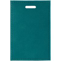 Чехол для пропуска Nubuk, бирюзовый