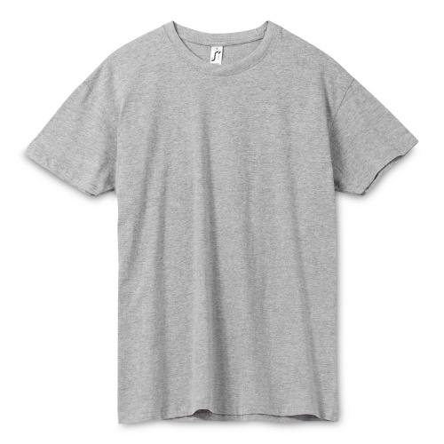 Футболка унисекс Regent 150, серый меланж Футболка унисекс Regent 150, серый меланж