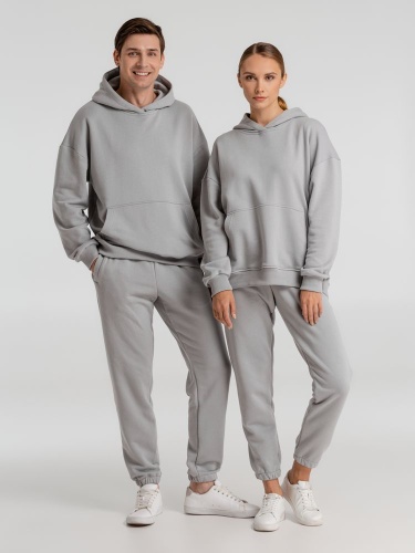 Худи оверсайз Kulonga Comfort, светло-серое фото 10