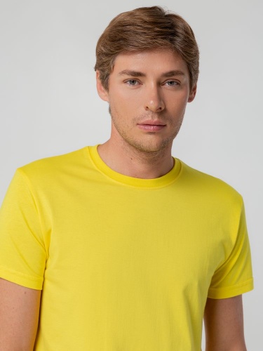 Футболка унисекс T-bolka 140, желтая фото 8 Футболка унисекс T-bolka 140, желтая фото 8