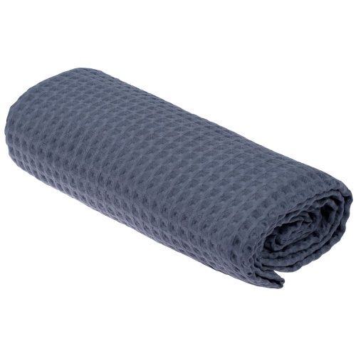 Плед Boho, темно-синий (графит) фото 7 Плед Boho, темно-синий (графит) фото 7