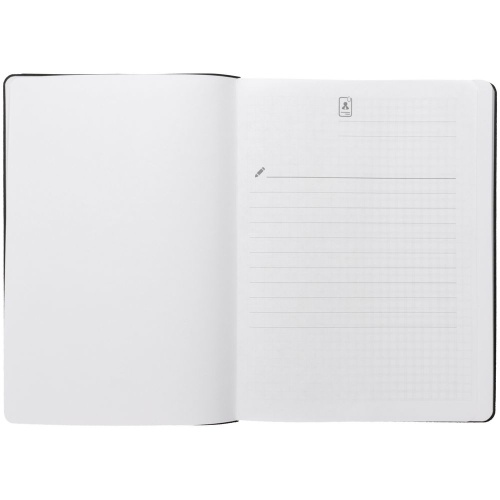 Блокнот Verso в клетку, желтый фото 4