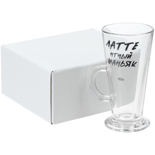 Кружка для латте «Латтентный маньяк» фото 4 Кружка для латте «Латтентный маньяк» фото 4