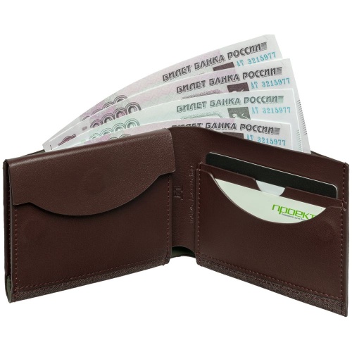 Портмоне neatCase, коричневое Портмоне neatCase, коричневое