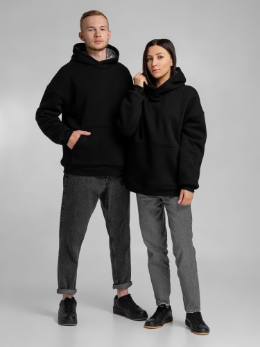 Худи Furry Oversize, черное фото 14 Худи Furry Oversize, черное фото 14