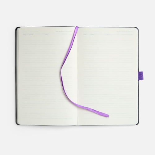 Ежедневник Lungo, недатированный, фиолетовый фото 4