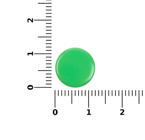 Кнопка Clavis, M, зеленый неон фото 2 Кнопка Clavis, M, зеленый неон фото 2