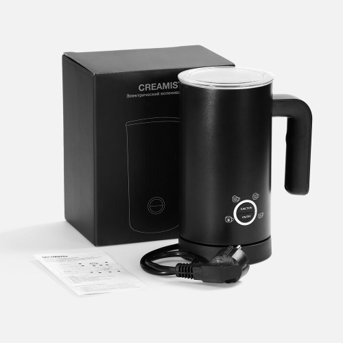 Электрический вспениватель молока Creamistry, черный фото 7 Электрический вспениватель молока Creamistry, черный фото 7
