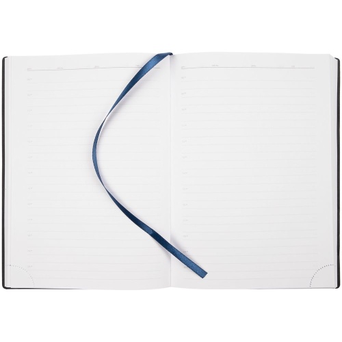 Ежедневник Vivian, недатированный, темно-синий фото 3