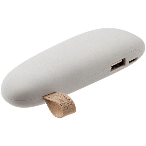 Внешний аккумулятор Pebble 2600 мАч, светло-серый Внешний аккумулятор Pebble 2600 мАч, светло-серый