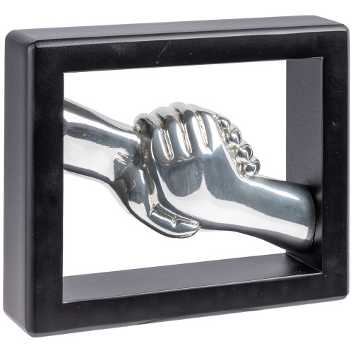 Награда «Рукопожатие», черная, уценка фото 4