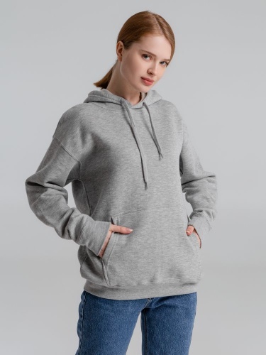 Толстовка с капюшоном Slam 320, серый меланж фото 9 Толстовка с капюшоном Slam 320, серый меланж фото 9