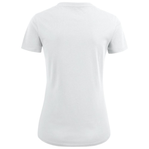 Футболка женская Ladies American U, белая фото 3