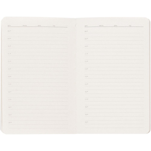 Ежедневник Eco Write Mini, недатированный, с красной резинкой фото 9 Ежедневник Eco Write Mini, недатированный, с красной резинкой фото 9