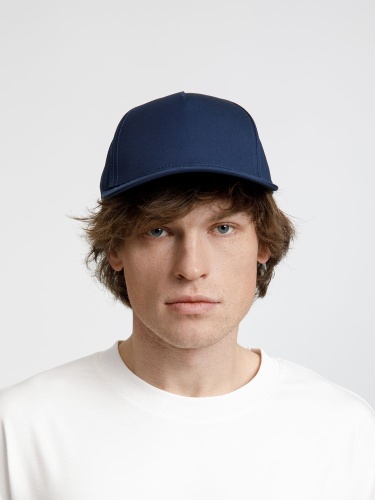 Бейсболка Seguro, темно-синяя фото 3