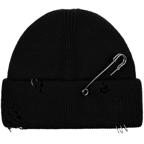 Шапка Pricker, черная фото 2