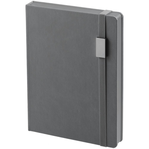 Ежедневник New Factor Metal, серый фото 4 Ежедневник New Factor Metal, серый фото 4