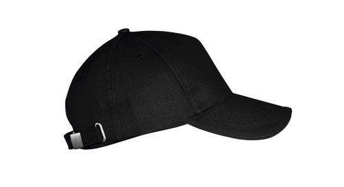 Бейсболка Long Beach, черная фото 5 Бейсболка Long Beach, черная фото 5