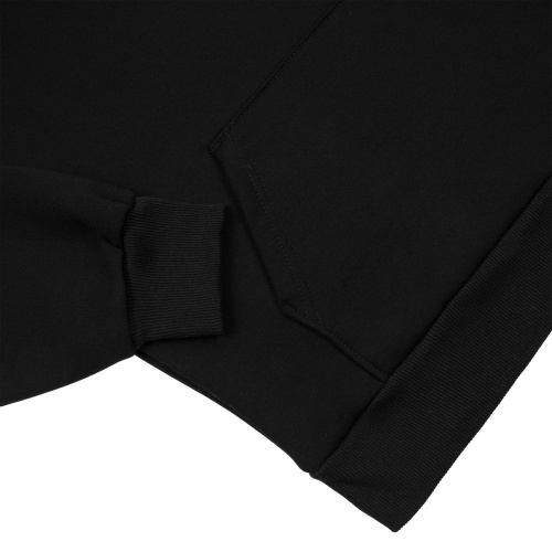 Худи оверсайз унисекс Go Easy, черное фото 2 Худи оверсайз унисекс Go Easy, черное фото 2