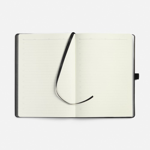 Ежедневник Peel Flex, недатированный, черный фото 4