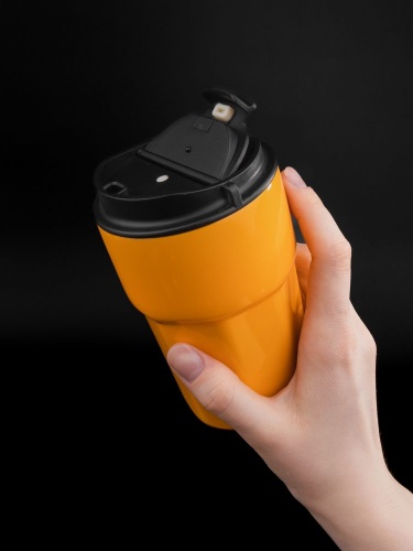 Термостакан Freshbrew, оранжевый фото 4
