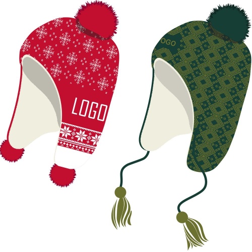 Шапка на заказ Tricksy Kipara, акрил Шапка на заказ Tricksy Kipara, акрил