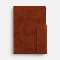 Ежедневник Leadmark, недатированный, коричневый